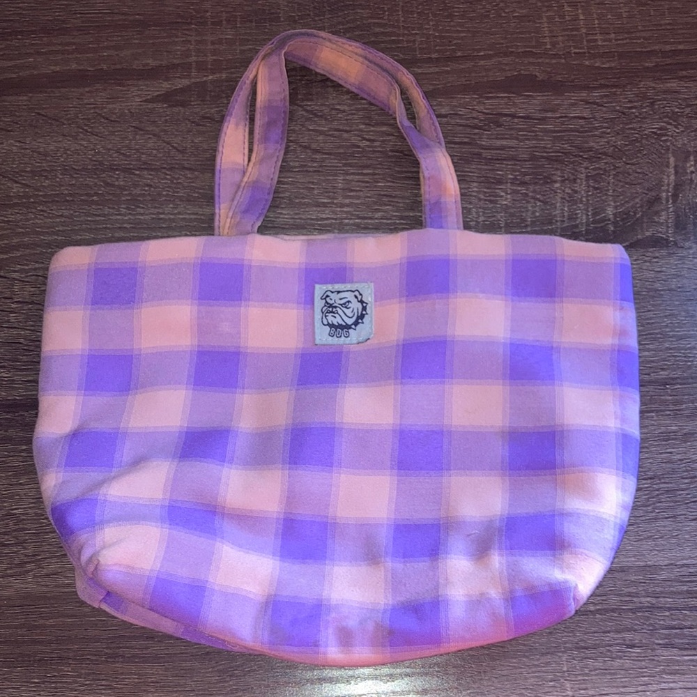 EUC Urban Outfitters Plaid Mini Tote Bag